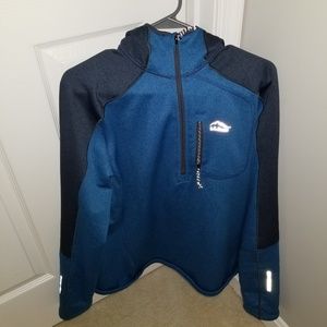 LL BEAN Pullover quarter zip jacket